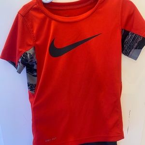 Nike shorts and shirt set for toddlers